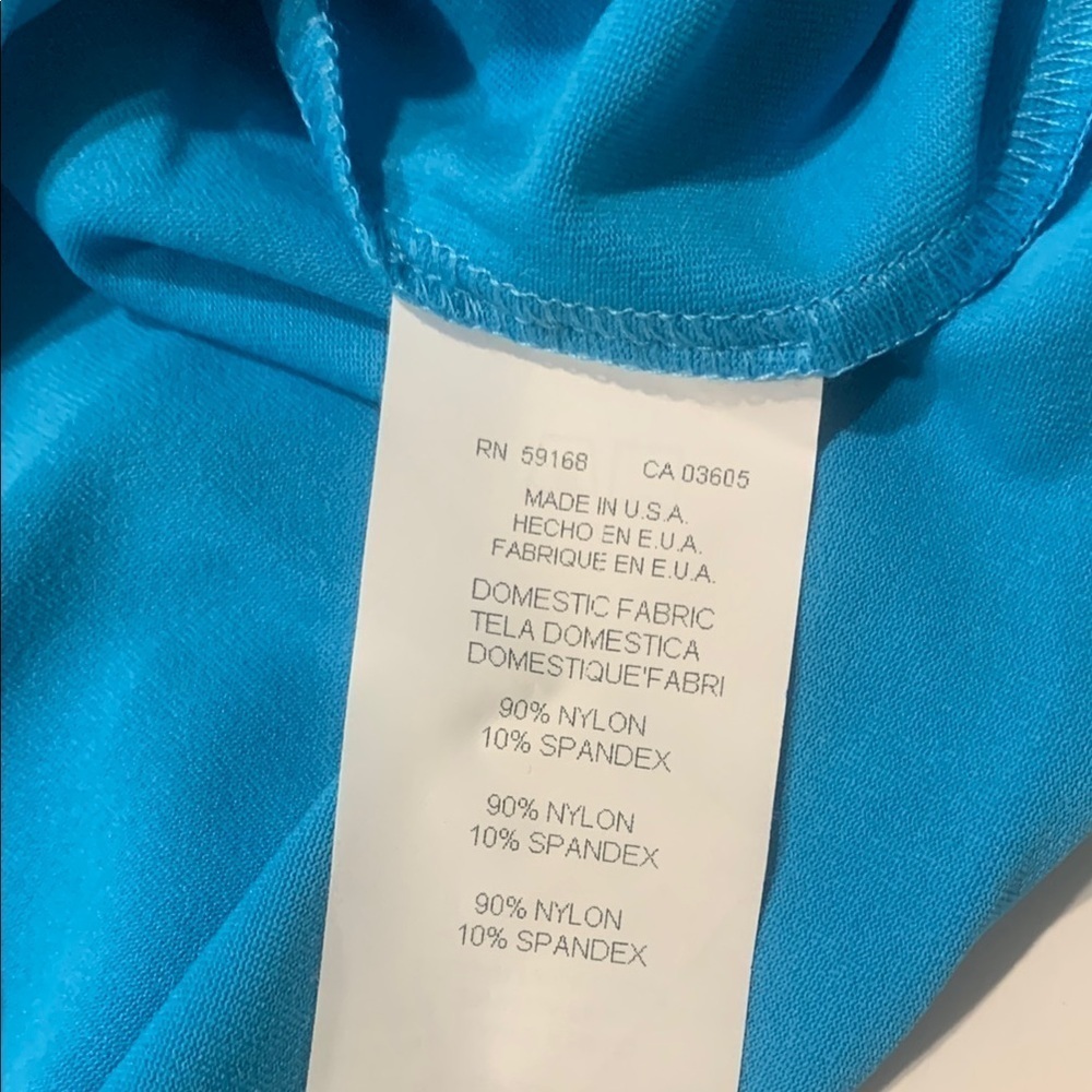 Karen Kane Blue Sleeveless Women's Top. 1X. NWT - Picture 7 of 7